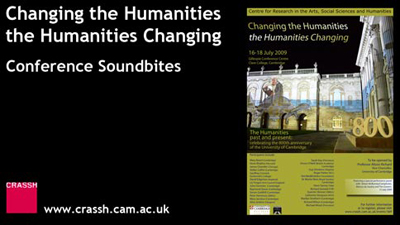Conference Soundbites: Changing the Humanities / the Humanities Changing's image