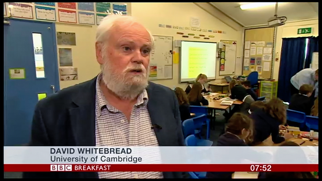 PEDAL | BBC Breakfast report on playful writing's image