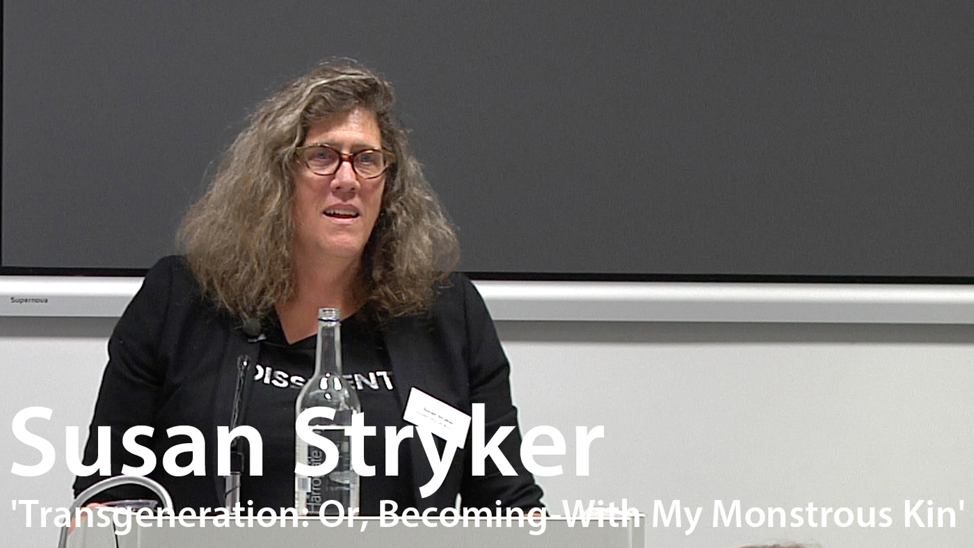 Beyond Binary - Susan Stryker - 1 March 2019 - 'Transgeneration: Or, Becoming-With My Monstrous Kin''s image