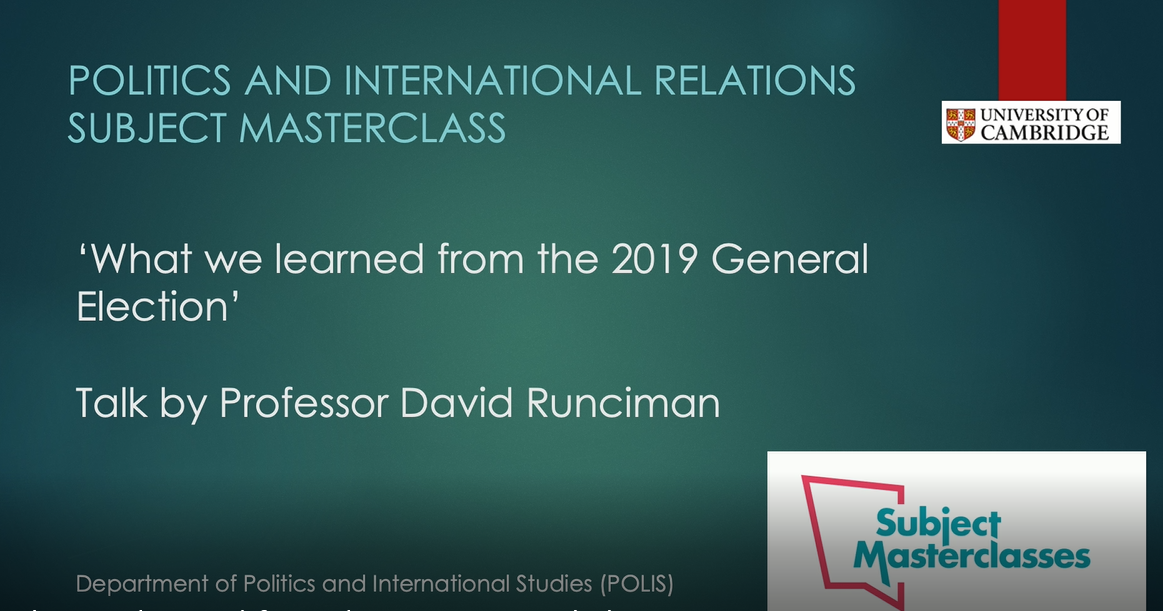 POLIS masterclass Feb 2020 - What we learned from the 2019 General Election's image
