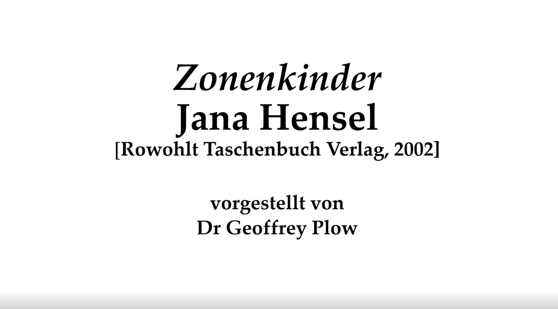 'Zonenkinder', Jana Hensel's image