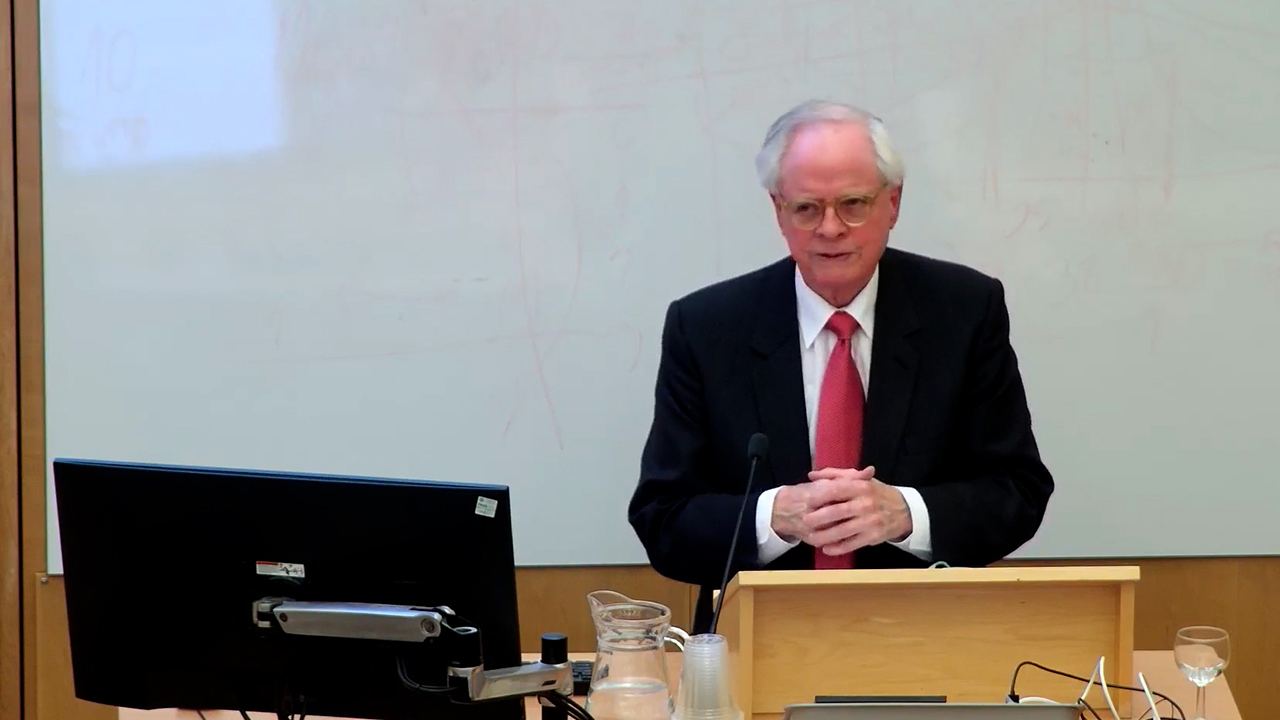 CELH Annual Lecture 2023: 'Law as Backcloth? A History of English Commercial Law' - Sir Ross Cranston (audio)'s image