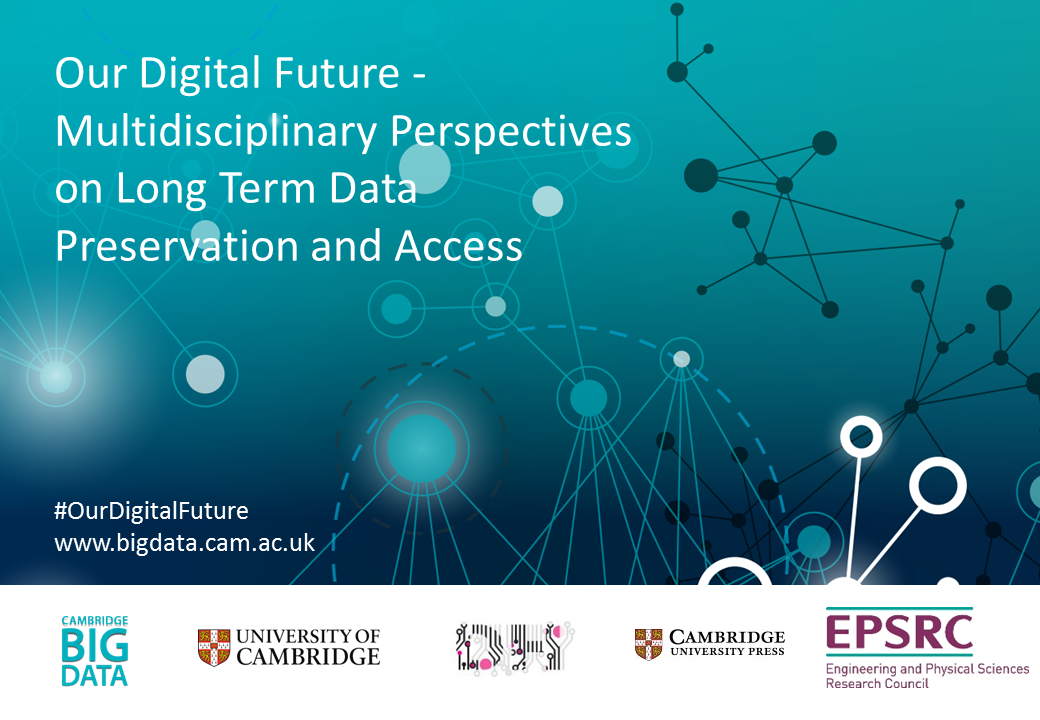Our Digital Future - Multidisciplinary Perspectives on Long Term Data Preservation and Access's image