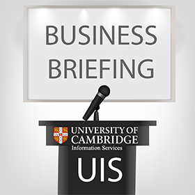 UIS Business Briefing: What the Comms Team can do for you's image